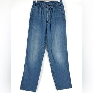 VTG Calvin Klein High Rise Balloon Denim Jeans. Size 10
Made in USA